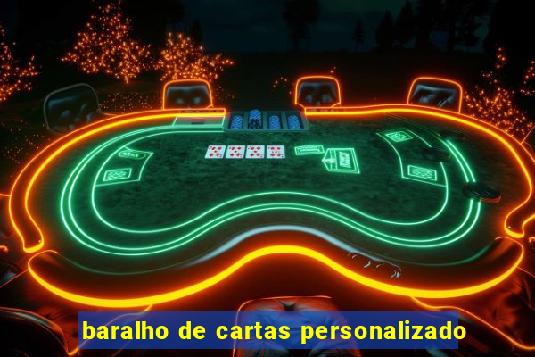 baralho de cartas personalizado